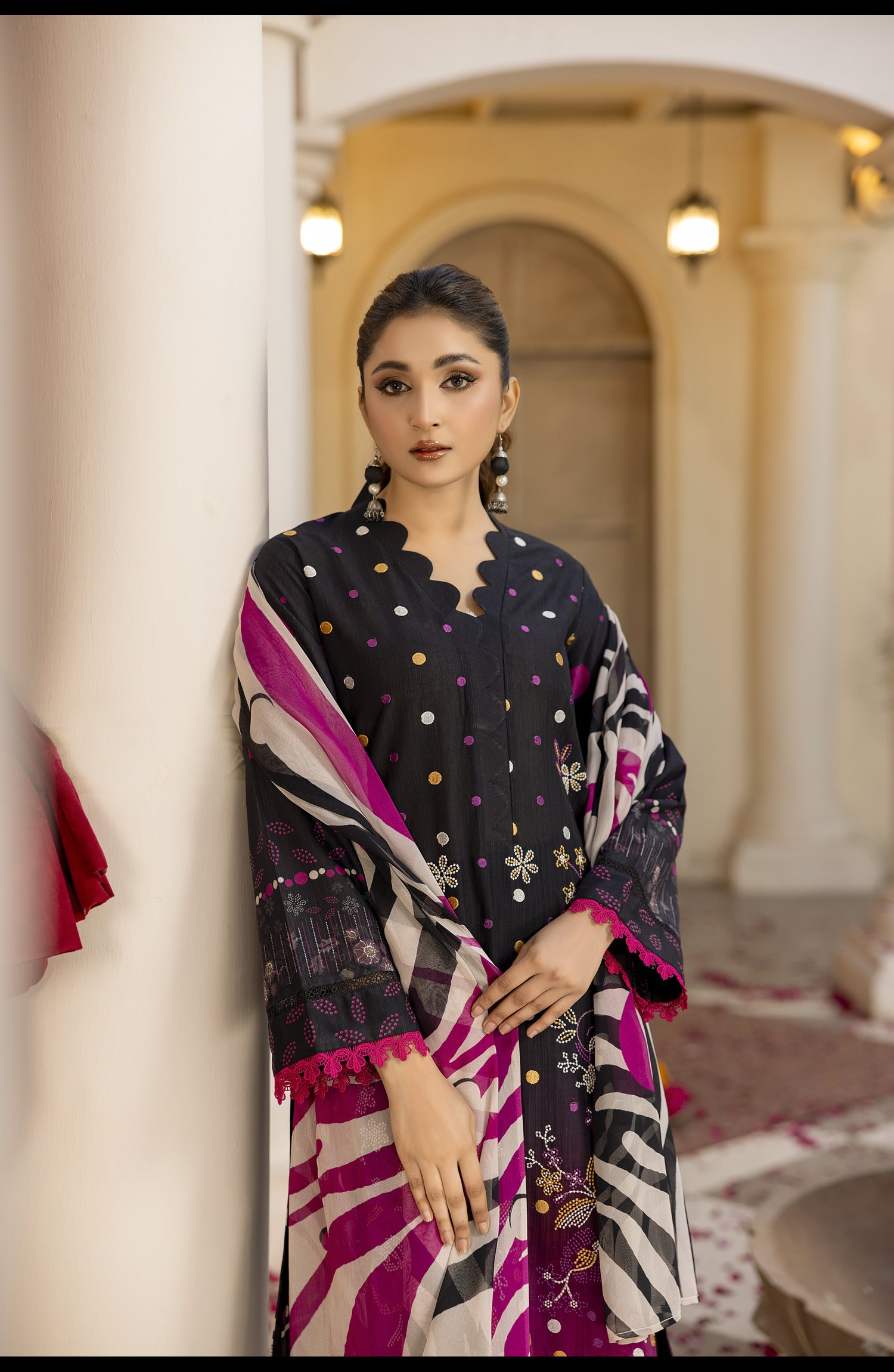 Luxury Embroidered Lawn Vol-19 By Waresha
