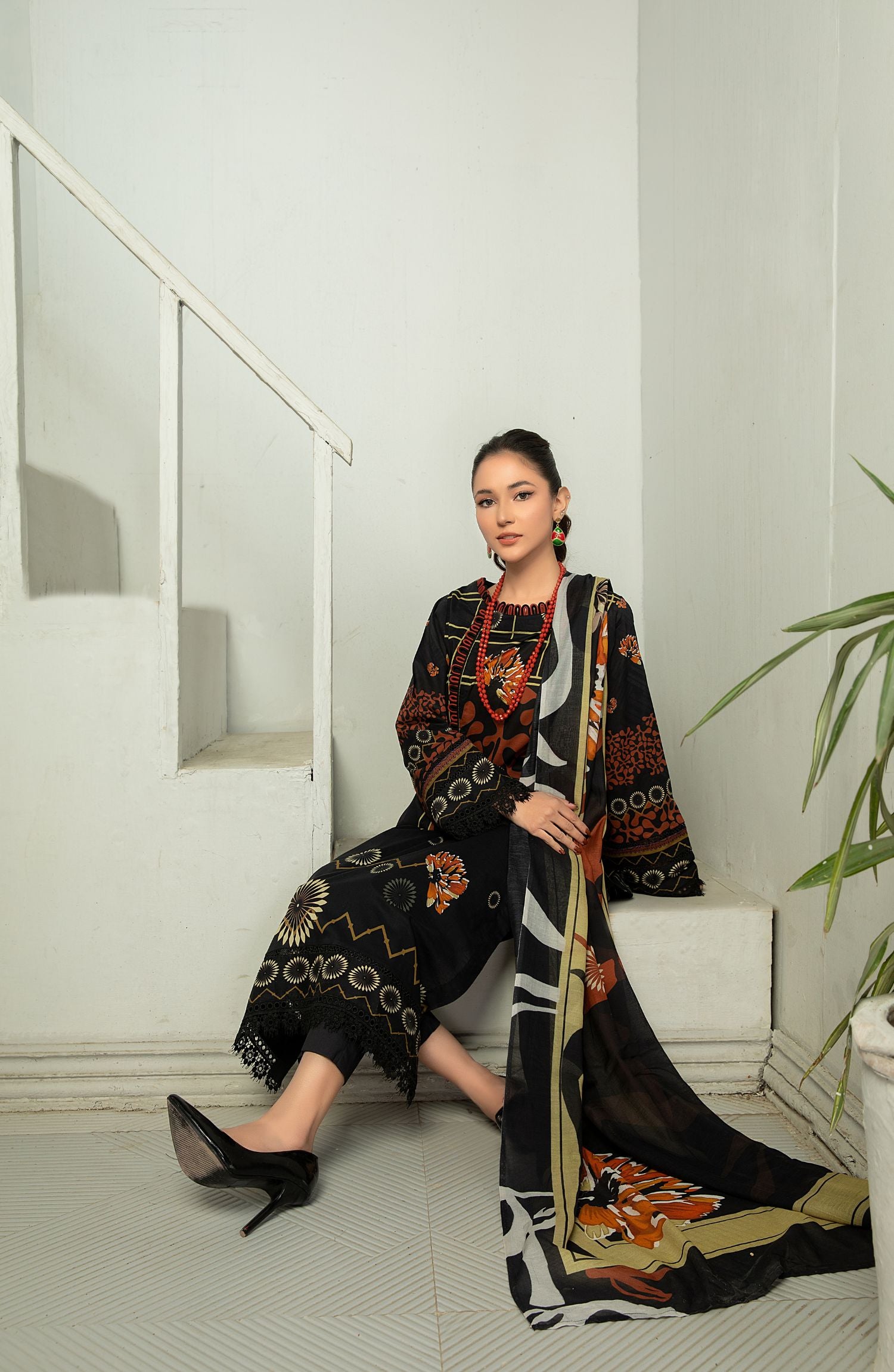 Luxury Digital Printed Lawn Summer Vol-07 By Waresha