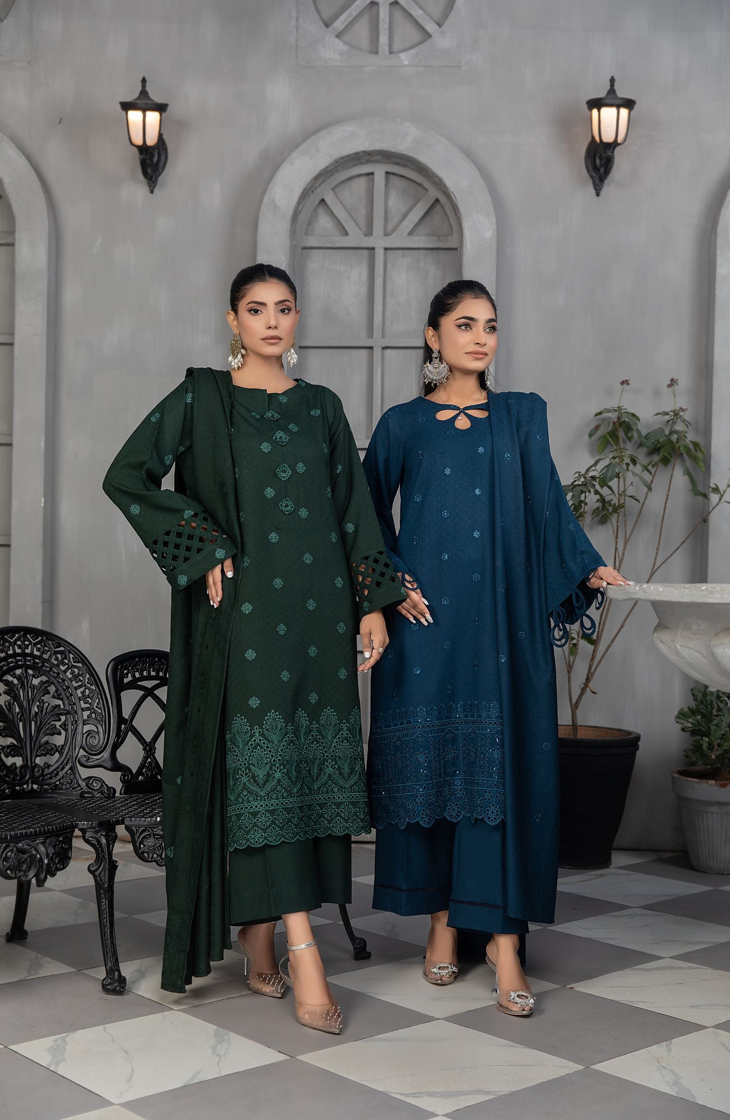 Luxury Embroidered Dhanak Collection Vol-21 By Waresha