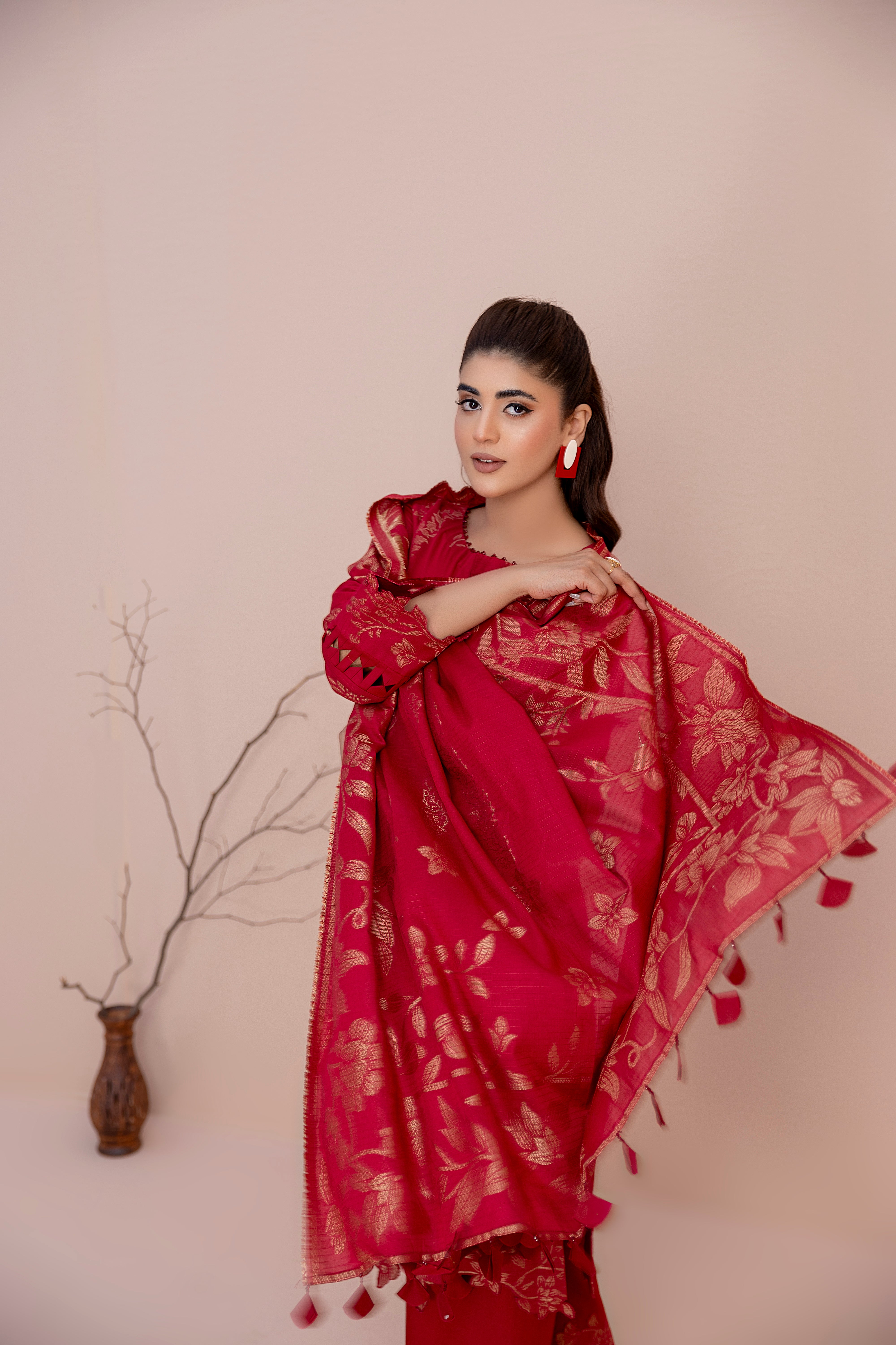 Luxury Banarsi Broshia Lawn-3PC